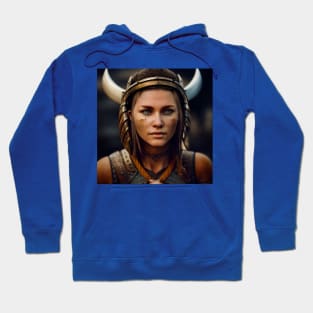 Viking Shield Maiden Hoodie